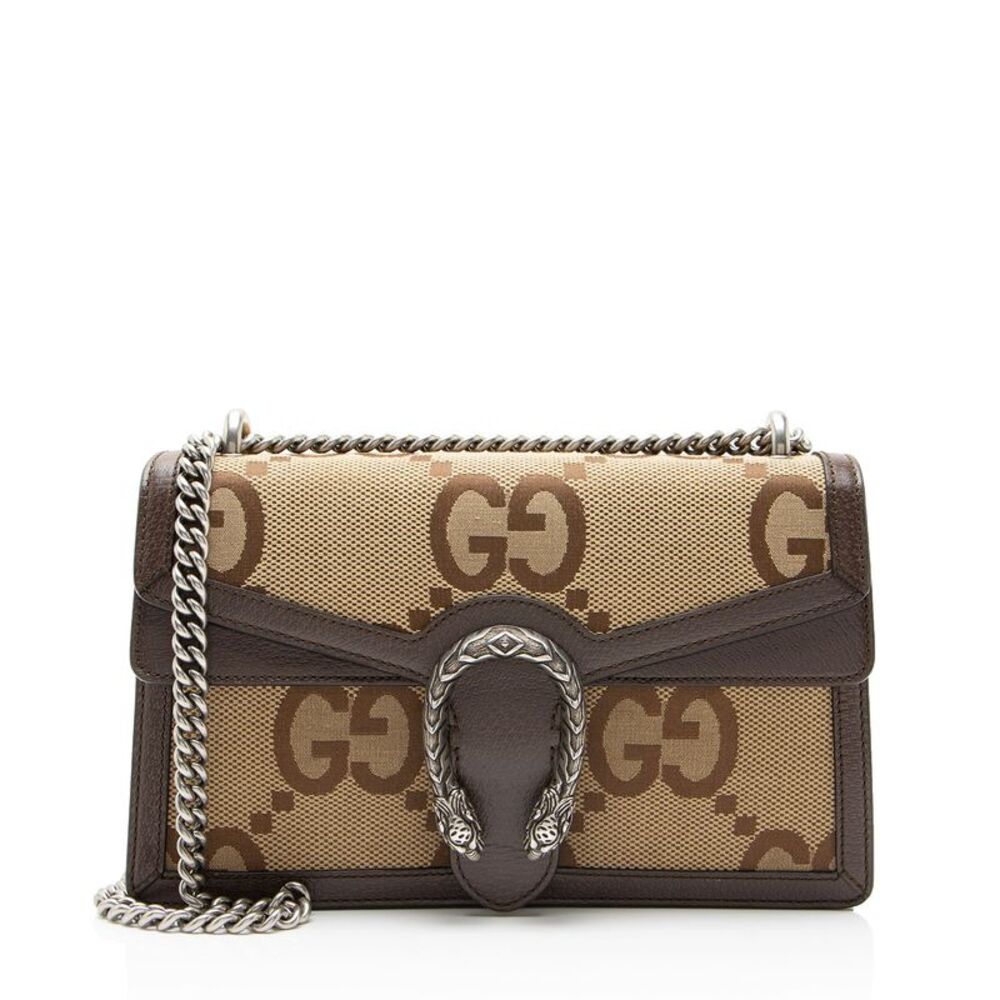 Gucci Jumbo GG Canvas Dionysus Medium Shoulder Bag